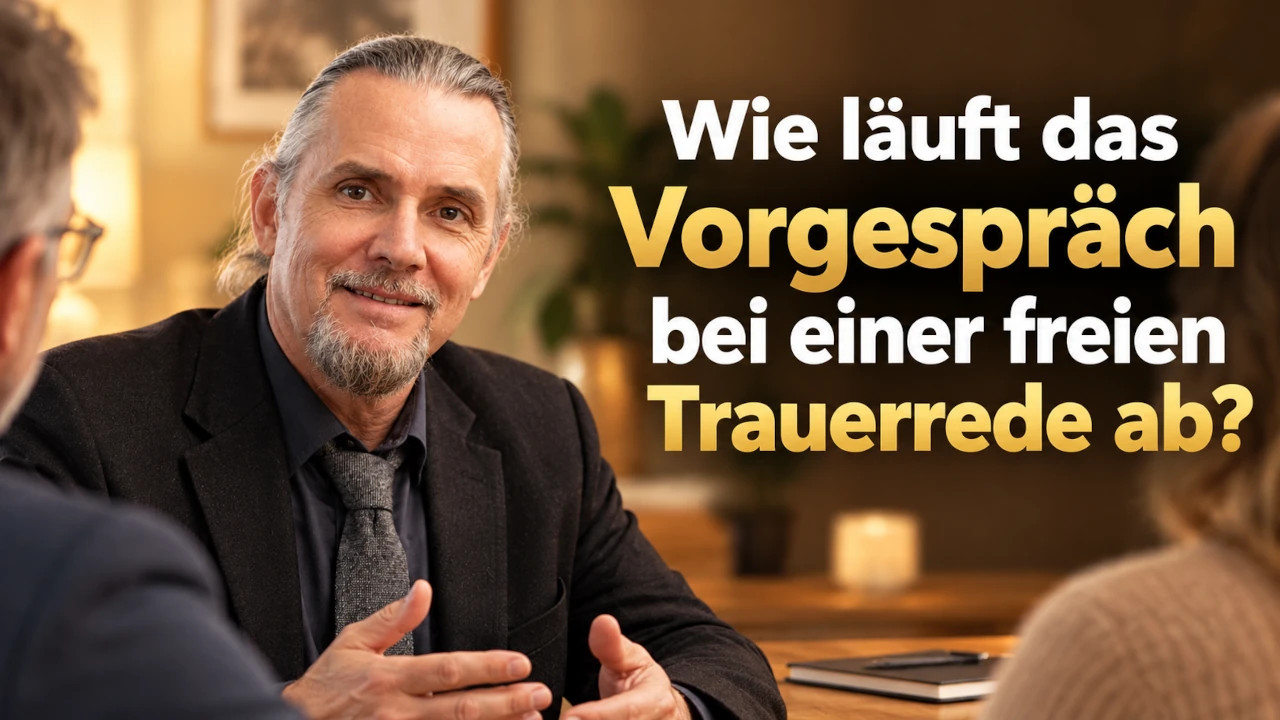 Das Vorgespräch zur Trauerrede: So läuft das Gespräch mit dem Trauerredner ab
